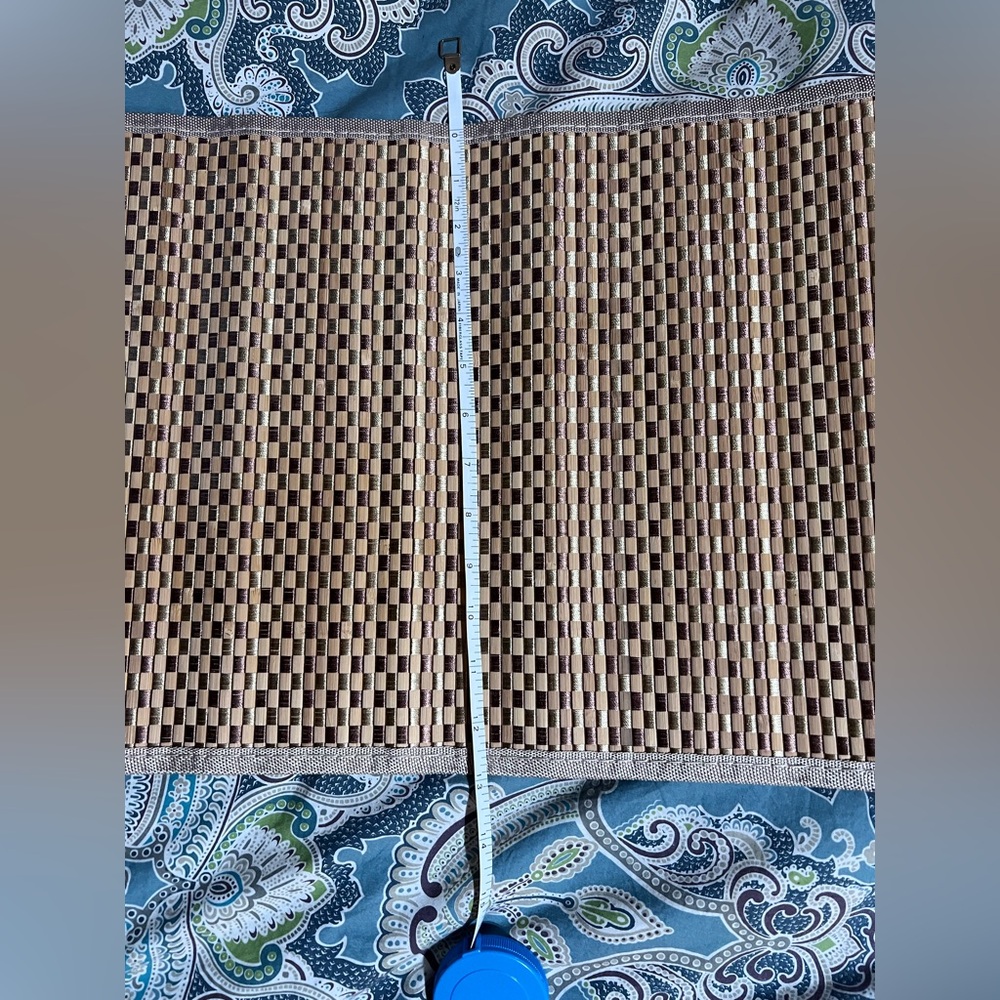 Set of 4 - Bamboo Place Mats From Bed, Bath and Beyond; EUC - Picture 2 of 3